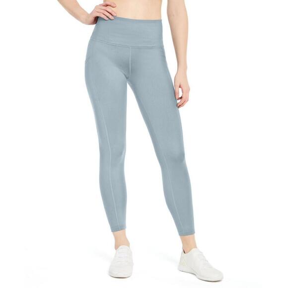 Ideology Pants - NEW Ideology High-Waist Side-Pocket 7/8 Length Leggings, Size: Small